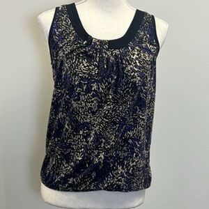 Black and Gold Women's Top
